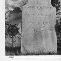 Porter, Tyler, Esq. 1735-1811 Historic Burying Grounds Inventory Form