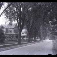 Negative, glass plate