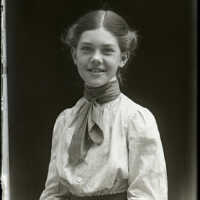 Negative, glass plate