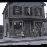 Negative, glass plate