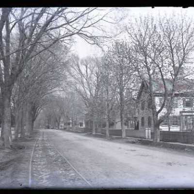Negative, glass plate
