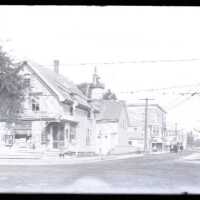 Negative, glass plate