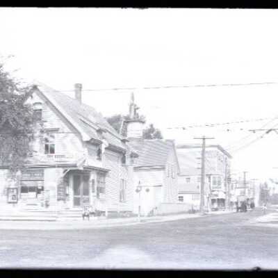 Negative, glass plate