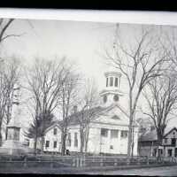 Negative, glass plate