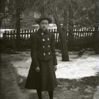 Negative, glass plate