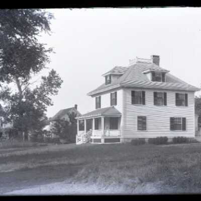 Negative, glass plate