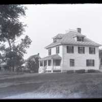 Negative, glass plate