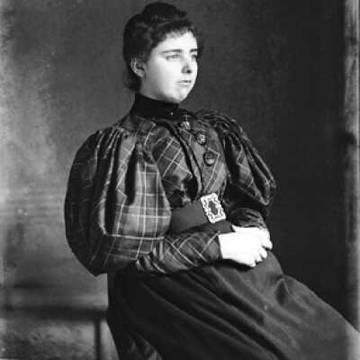Negative, glass plate