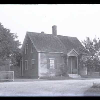 Negative, glass plate