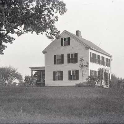 Negative, glass plate