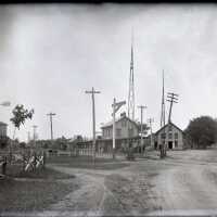 Negative, glass plate