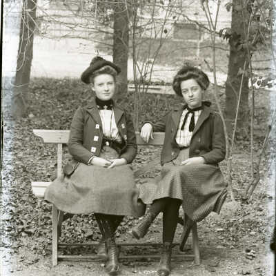 negative, glass plate