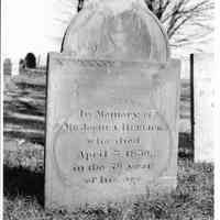 Herrick, Joshua 1751-1830 Historic Burying Grounds Inventory Form