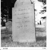Kimball, James 1733-1807 Historic Burying Grounds Inventory Form