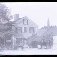 Negative, glass plate