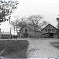 Negative, glass plate