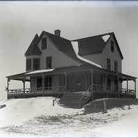 Negative, glass plate