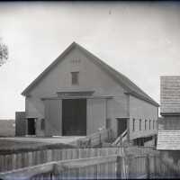 Negative, glass plate