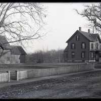 Negative, glass plate