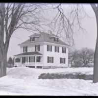 Negative, glass plate