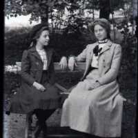Negative, glass plate
