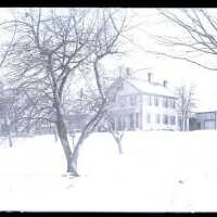 Negative, glass plate