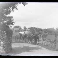 Negative, glass plate
