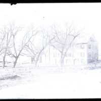 Negative, glass plate