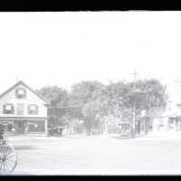 Negative, glass plate