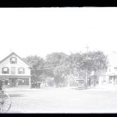 Negative, glass plate