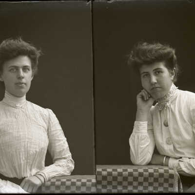 negative, glass plate