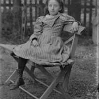 Negative, glass plate