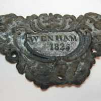 Wenham Plaque