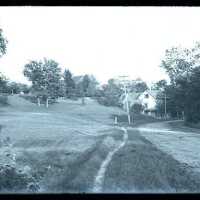 Negative, glass plate