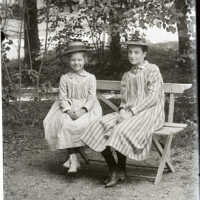 Negative, glass plate