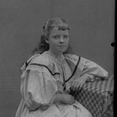 Negative, glass plate