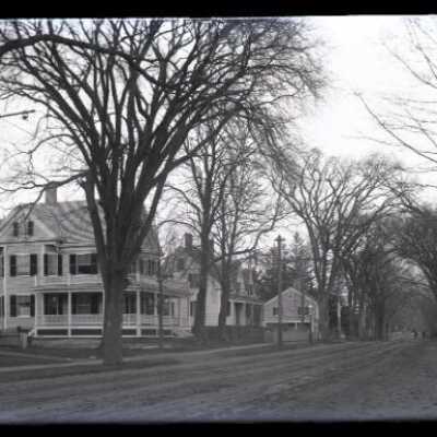 Negative, glass plate