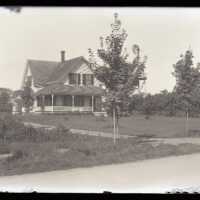 Negative, glass plate