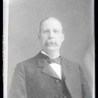 Negative, glass plate