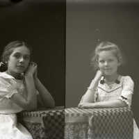 Negative, glass plate