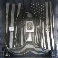 Negative, glass plate