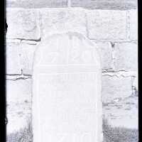 Negative, glass plate