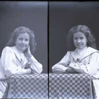 negative, glass plate