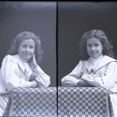 negative, glass plate