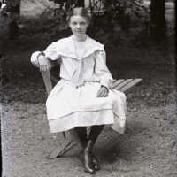 Negative, glass plate