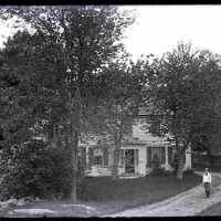 Negative, glass plate