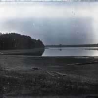 Negative, glass plate