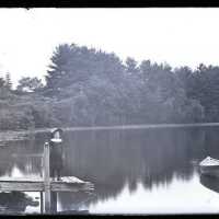 Negative, glass plate