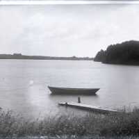 Negative, glass plate