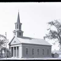 Negative, glass plate